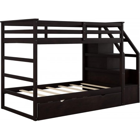 B165 Eps : Giường 3 Tầng Cầu Thang Liên Hợp - 1m